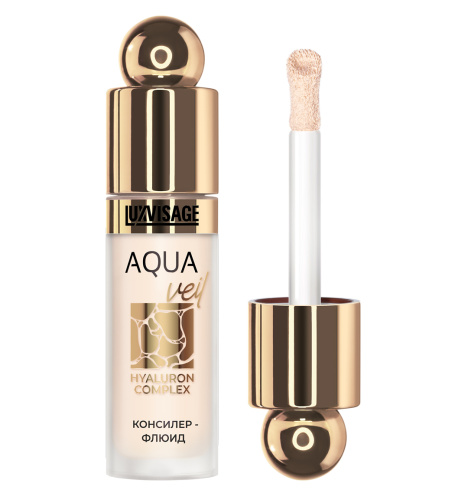 LUXVISAGE консилер-флюид aqua veil hualuron complex т.102